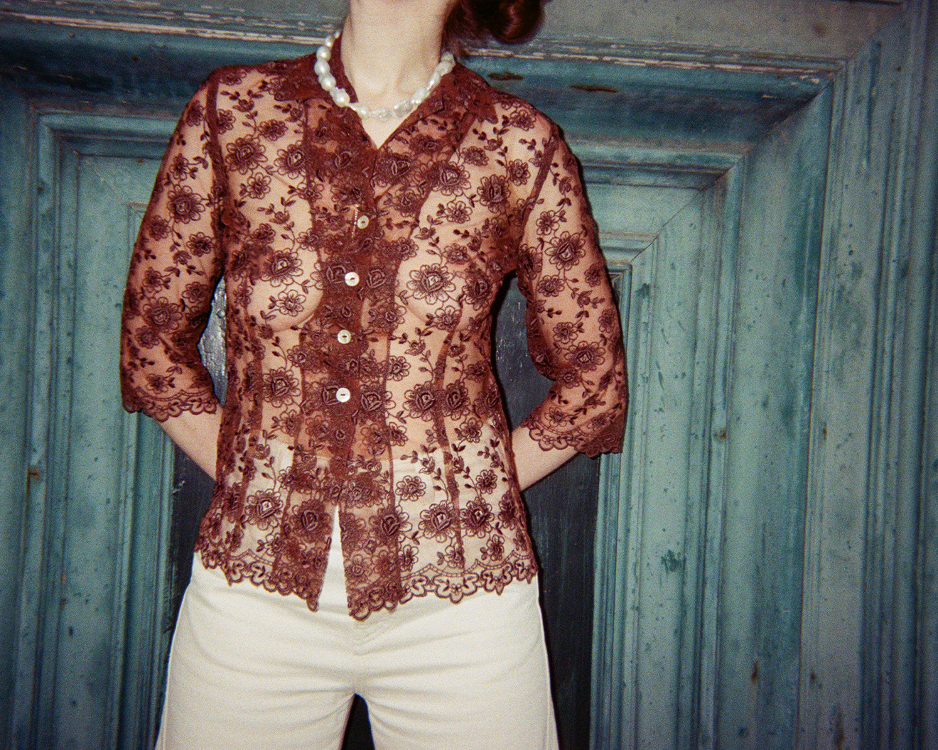 Layla Baroque Pearl Necklace