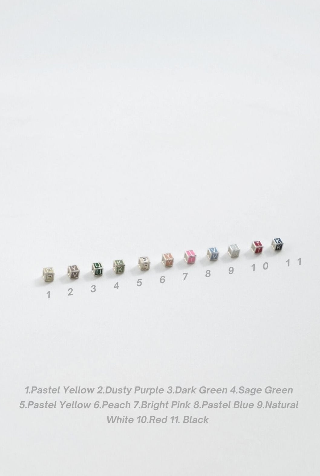 Letter Necklace with pearls