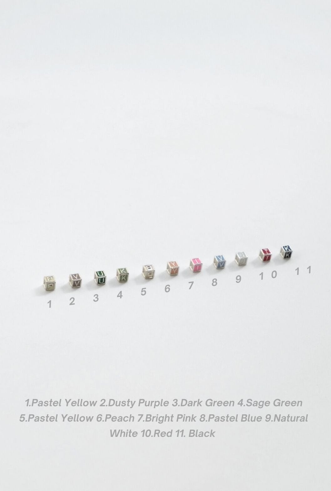 Letter Necklace with chain