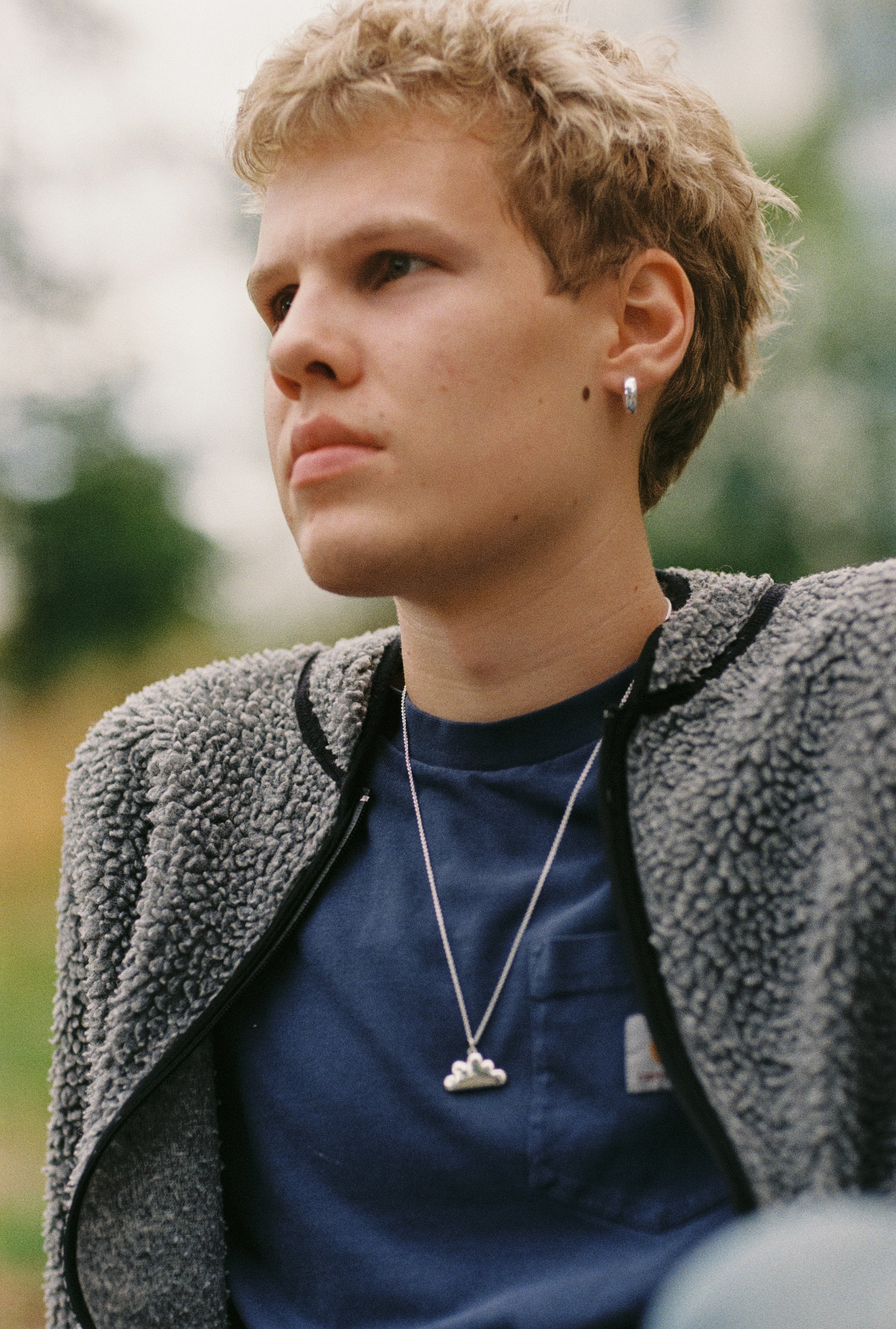 Cora Silver Hoops