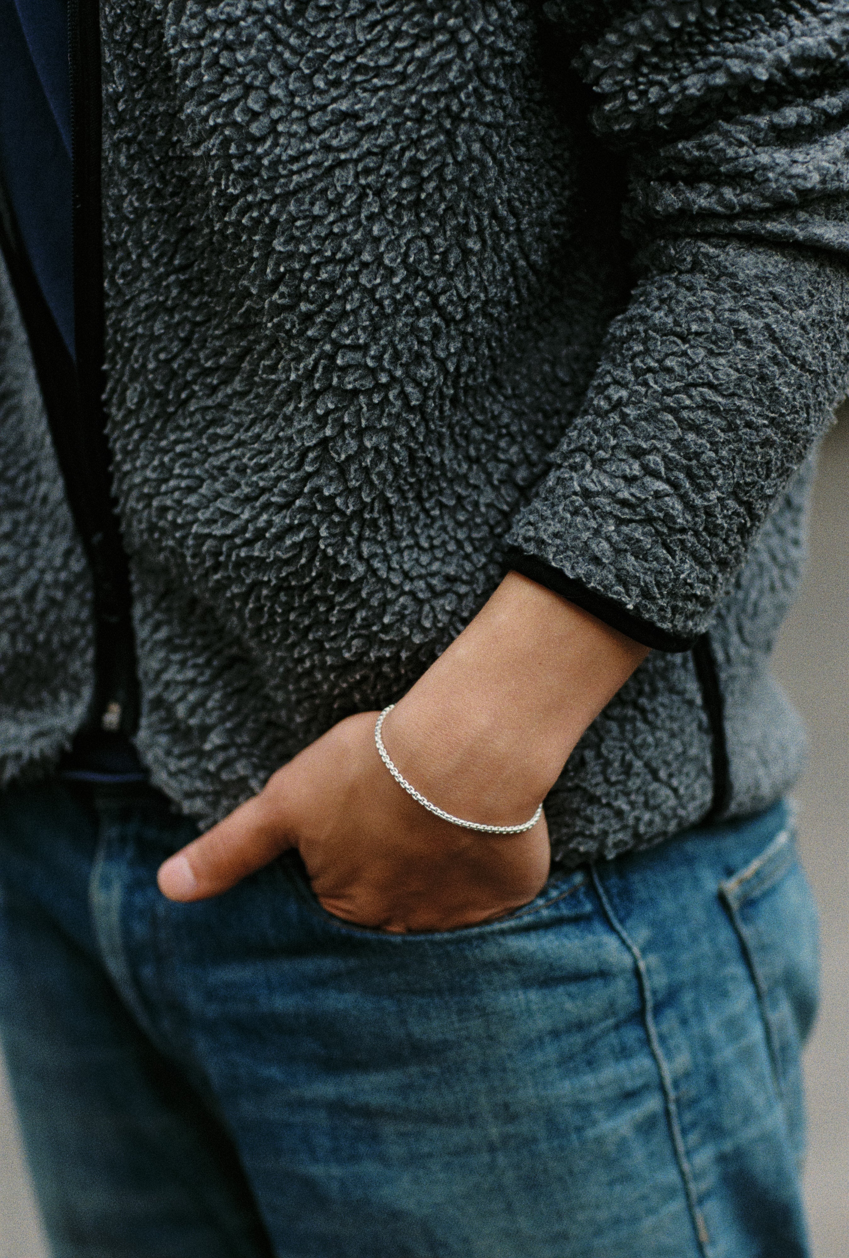 Aida Silver Chain Bracelet