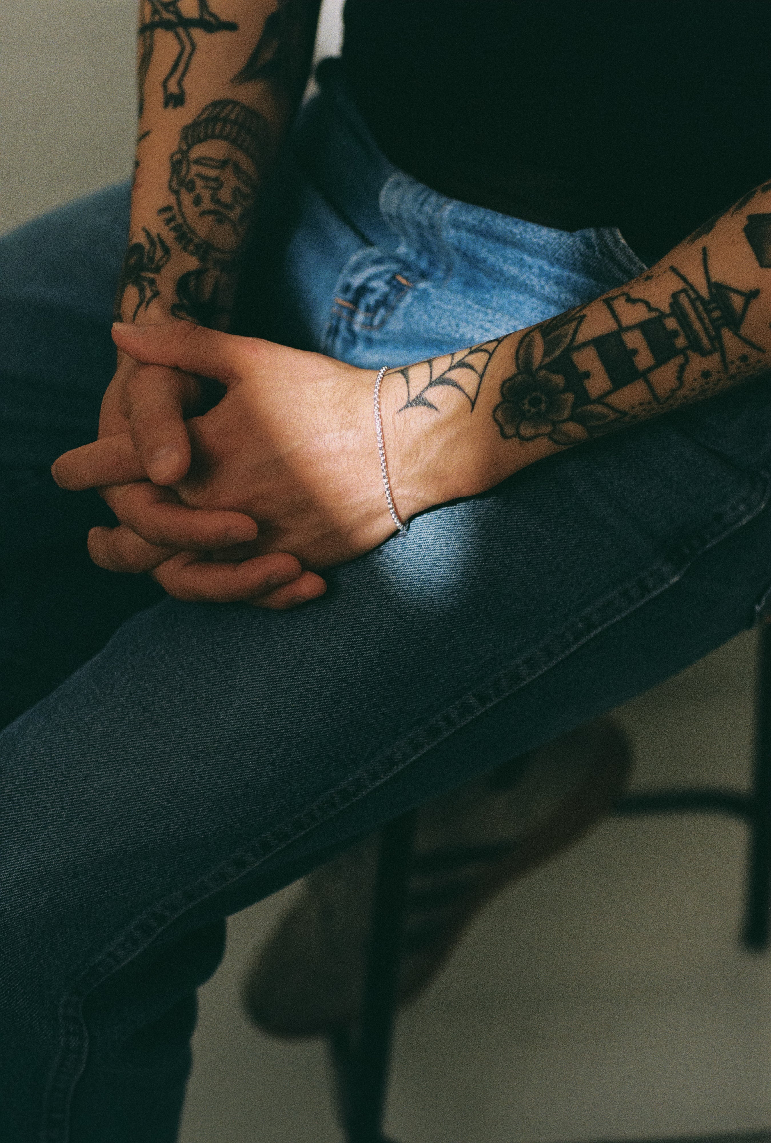 Aida Silver Chain Bracelet