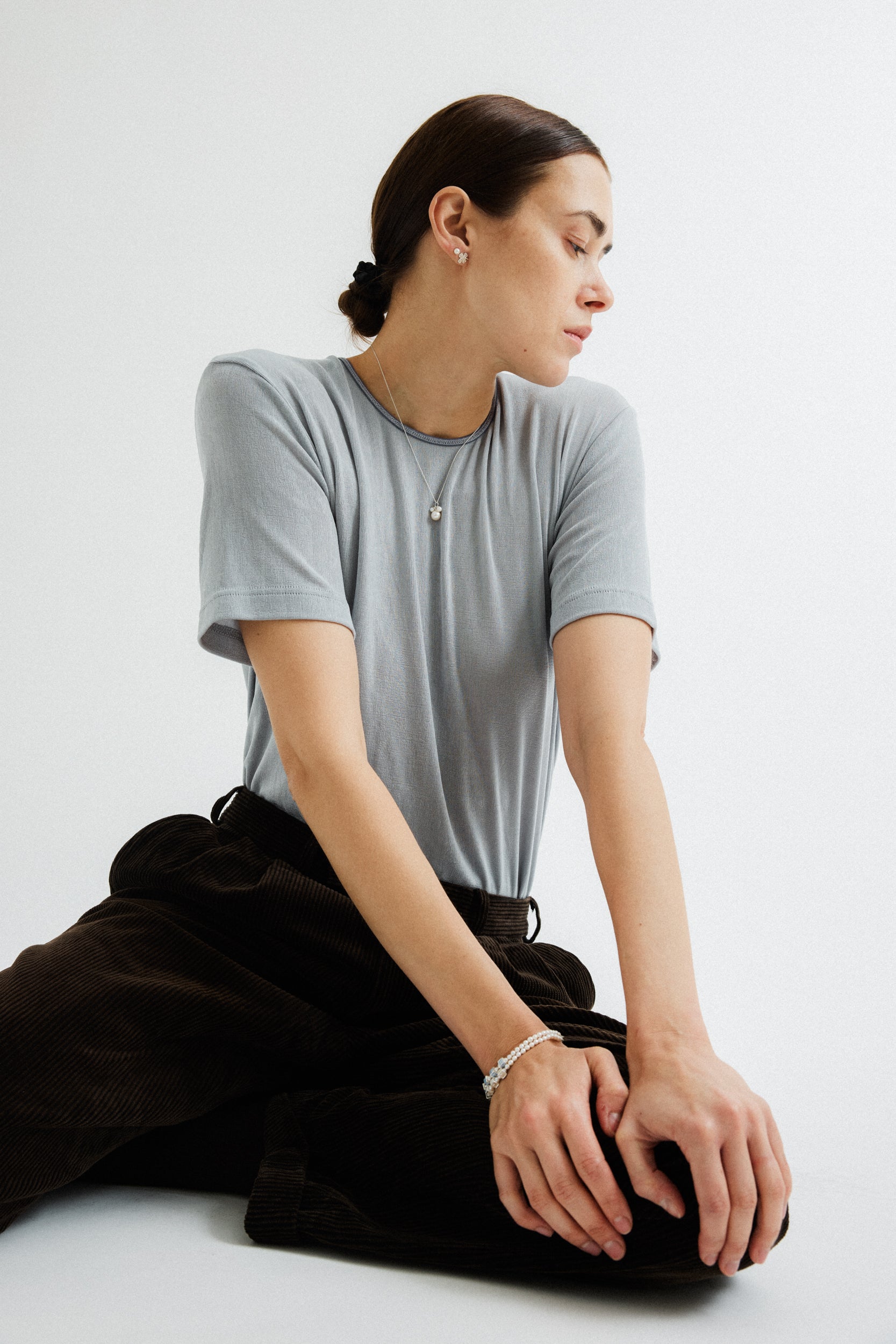 Letter Pearl Bracelet