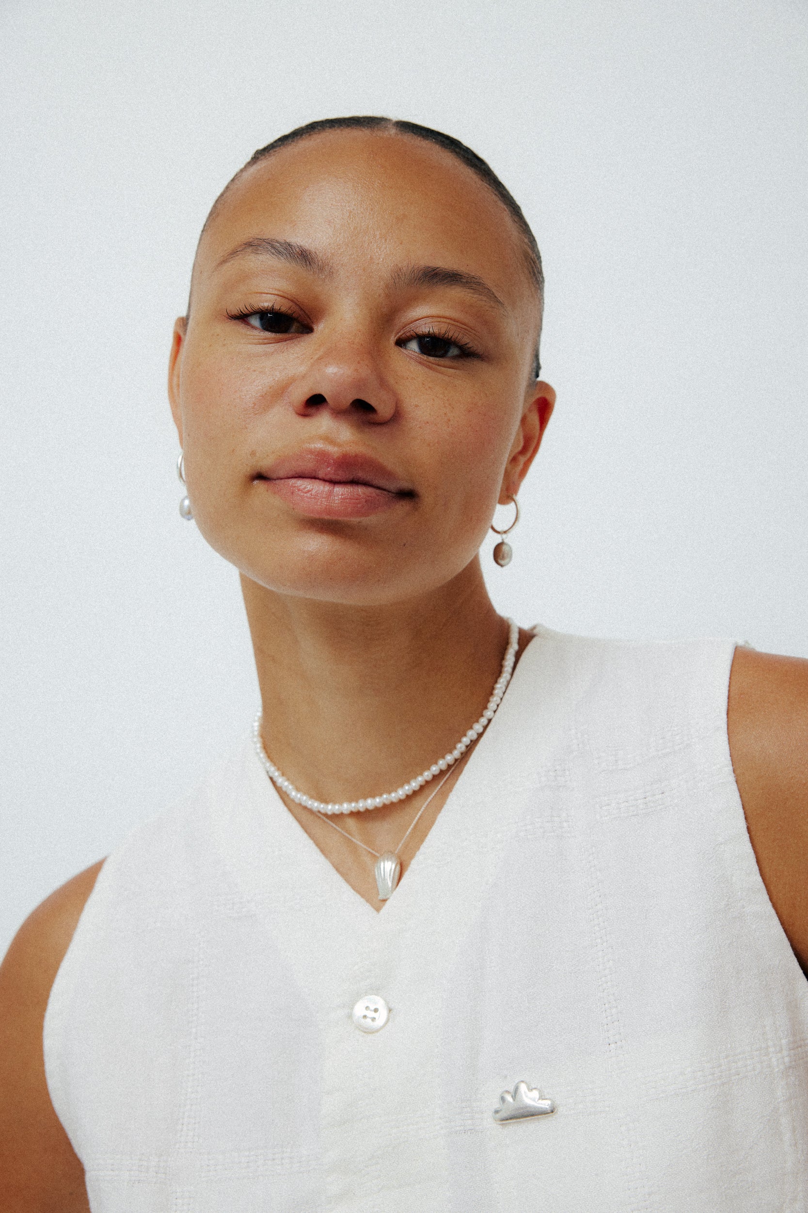 Classic Aida Mini Pearl Necklace