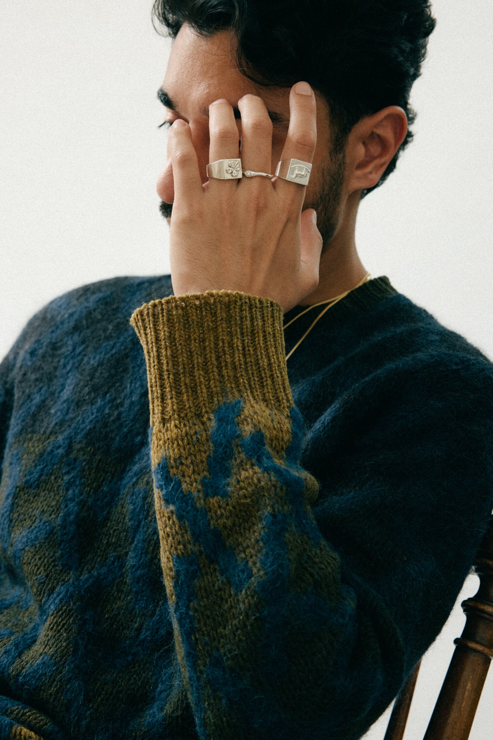 Aida Signet Ring with Rocking Horse