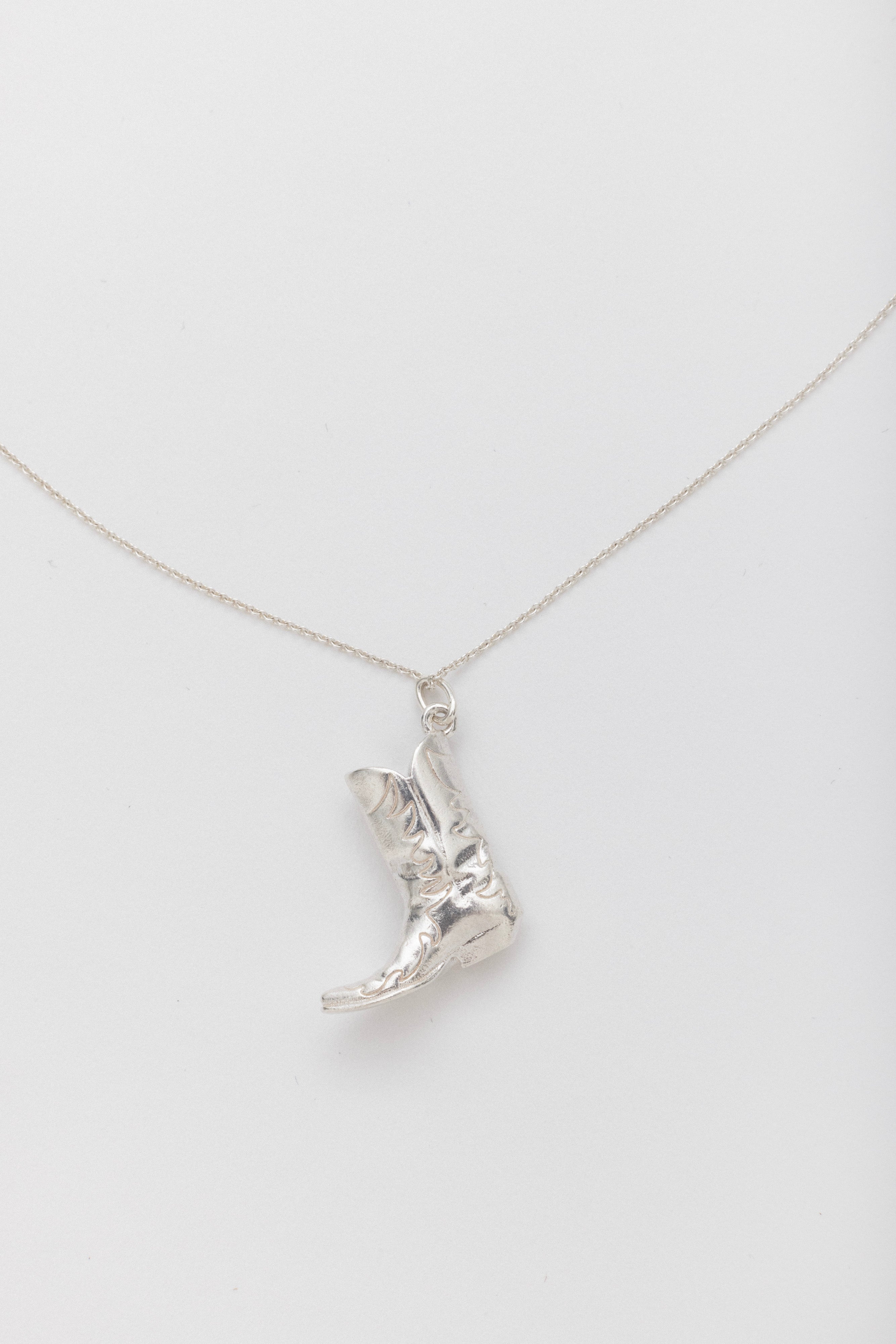 Gift Set of Cora Silver Hoops and Silver Aida Amulet