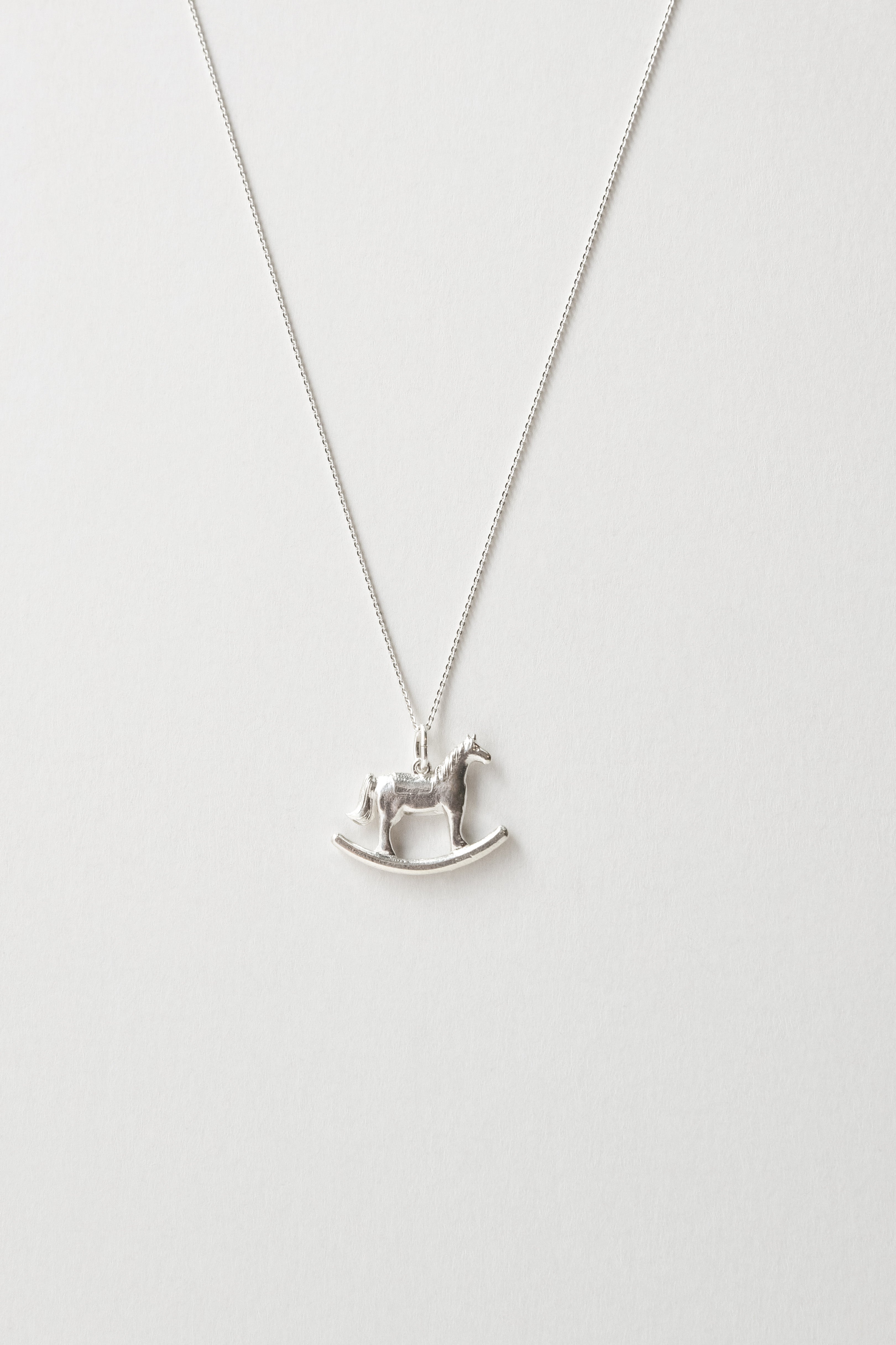 Rocking Horse Mini Silver