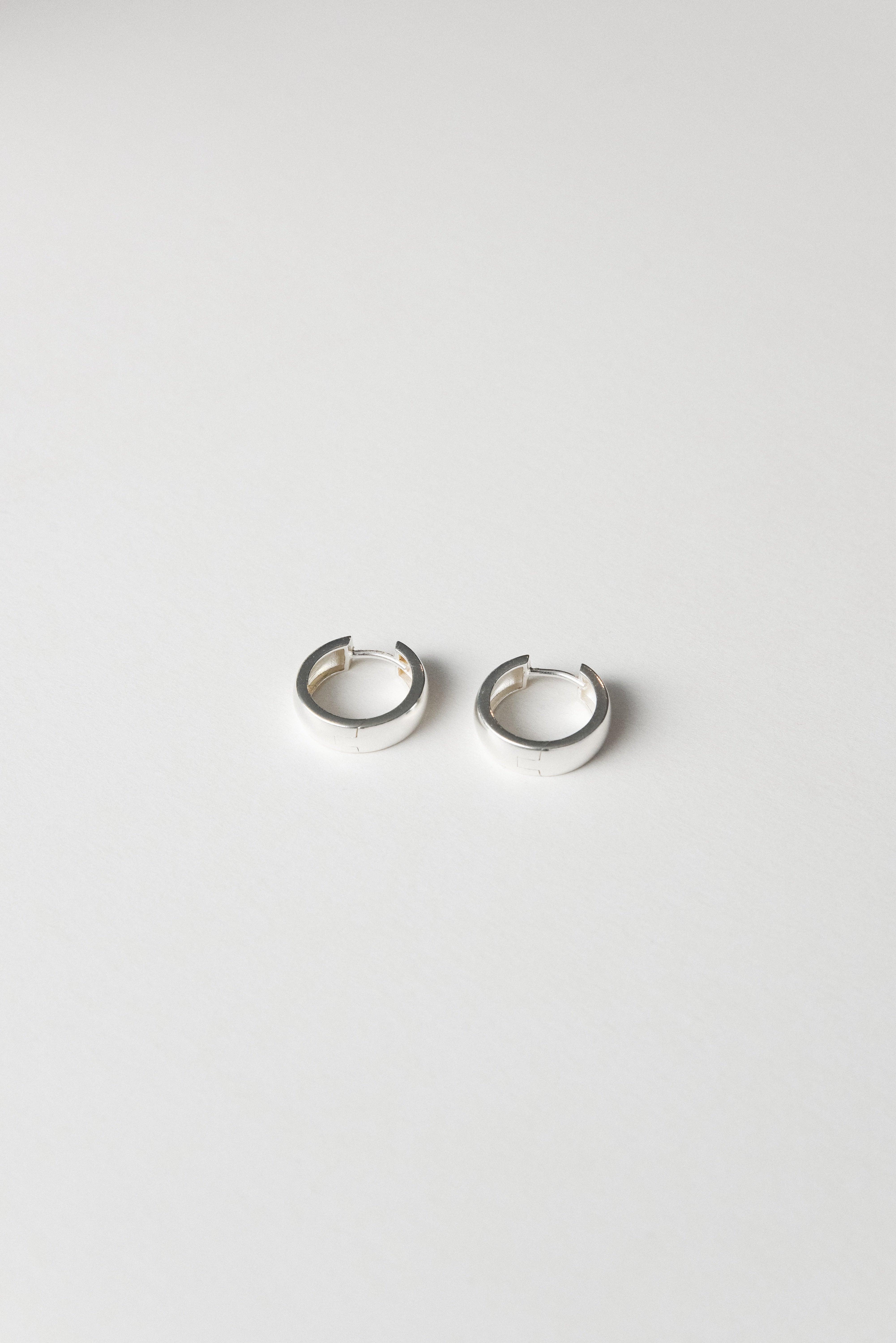Cora Silver Hoops