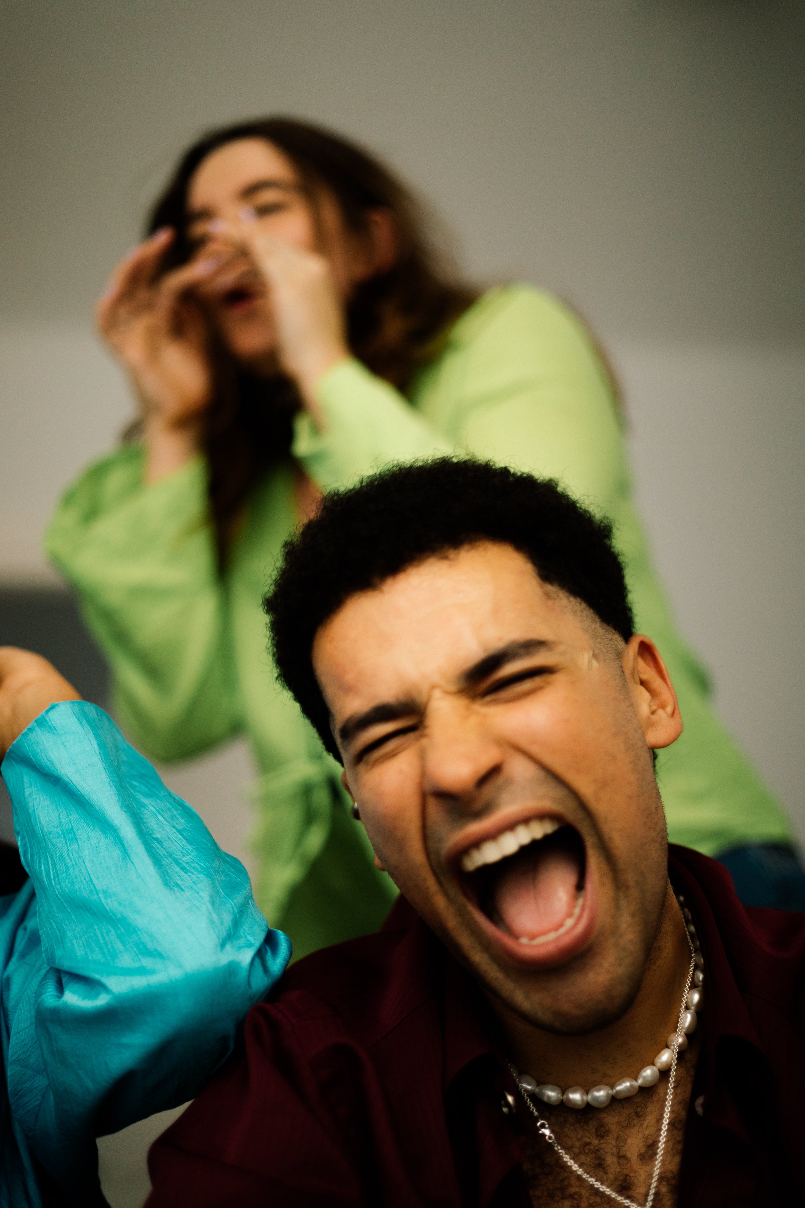 The Little Kissing Fish Mini 14k gold