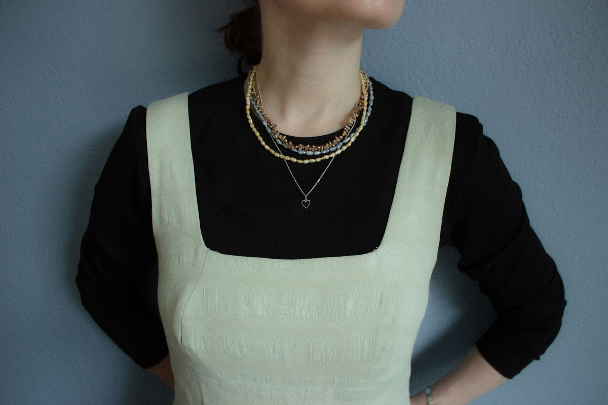 Archive Sale Necklace 13 (vintage bon bon pearls)