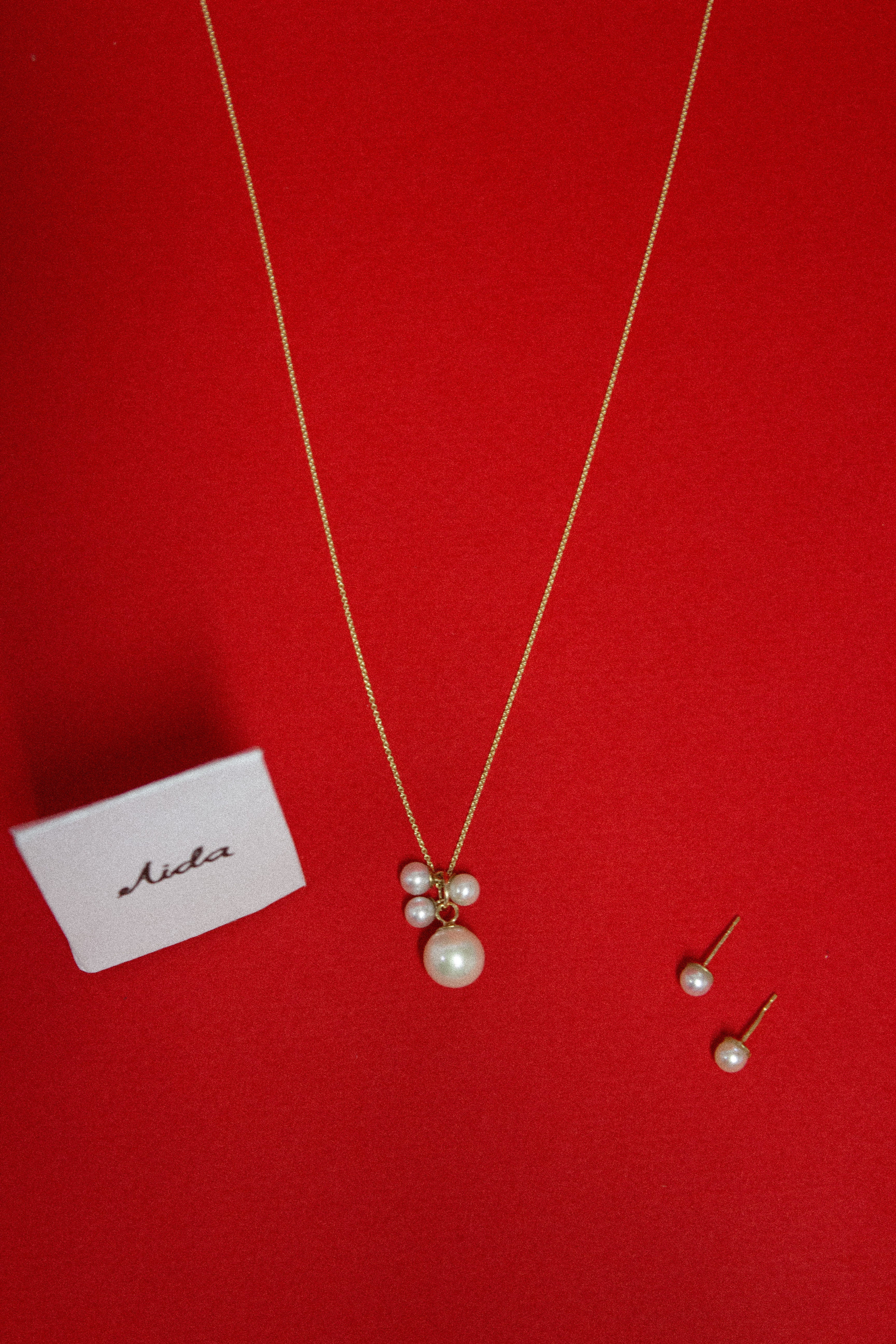 Gift Set of Guardian Necklace and Mini Studs