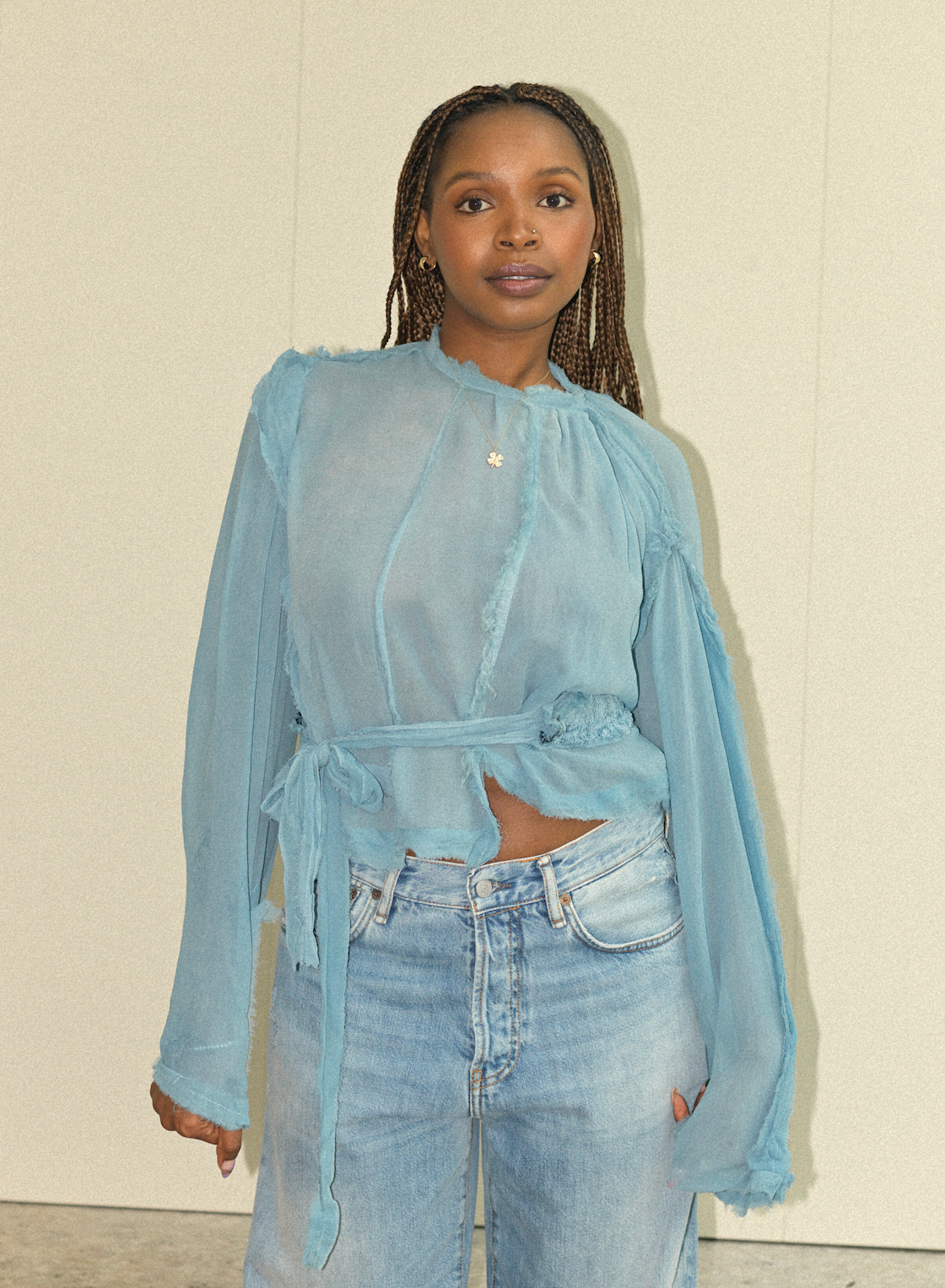 Aida x Hypend Lucky Clover Necklace 14k Gold