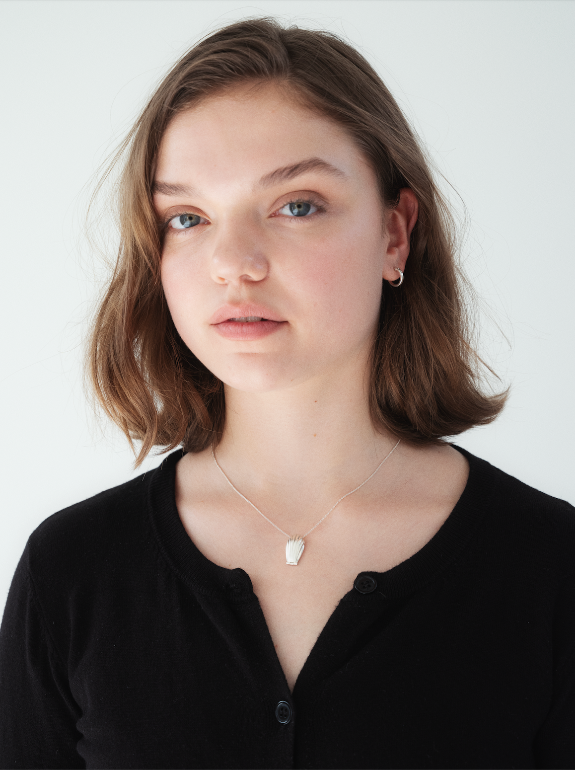 Madeleine Photo Locket Silver