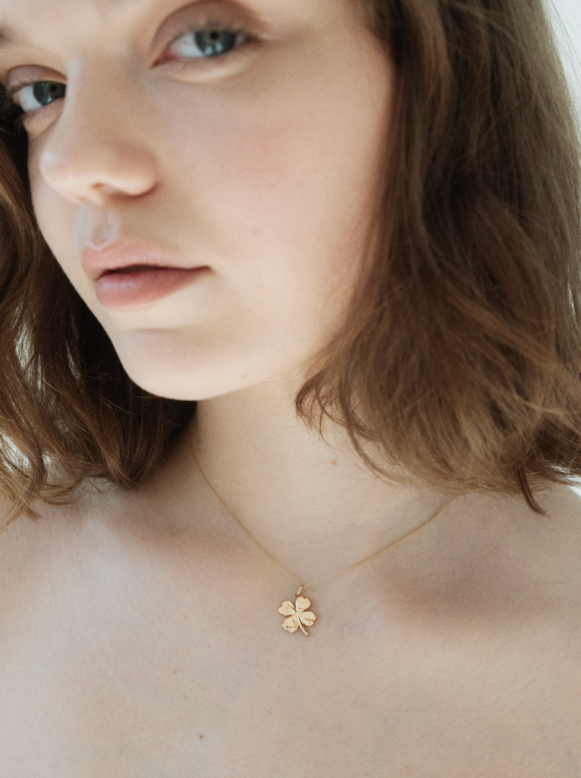 AIDA x Hypend Lucky Clover Necklace Gold Plated