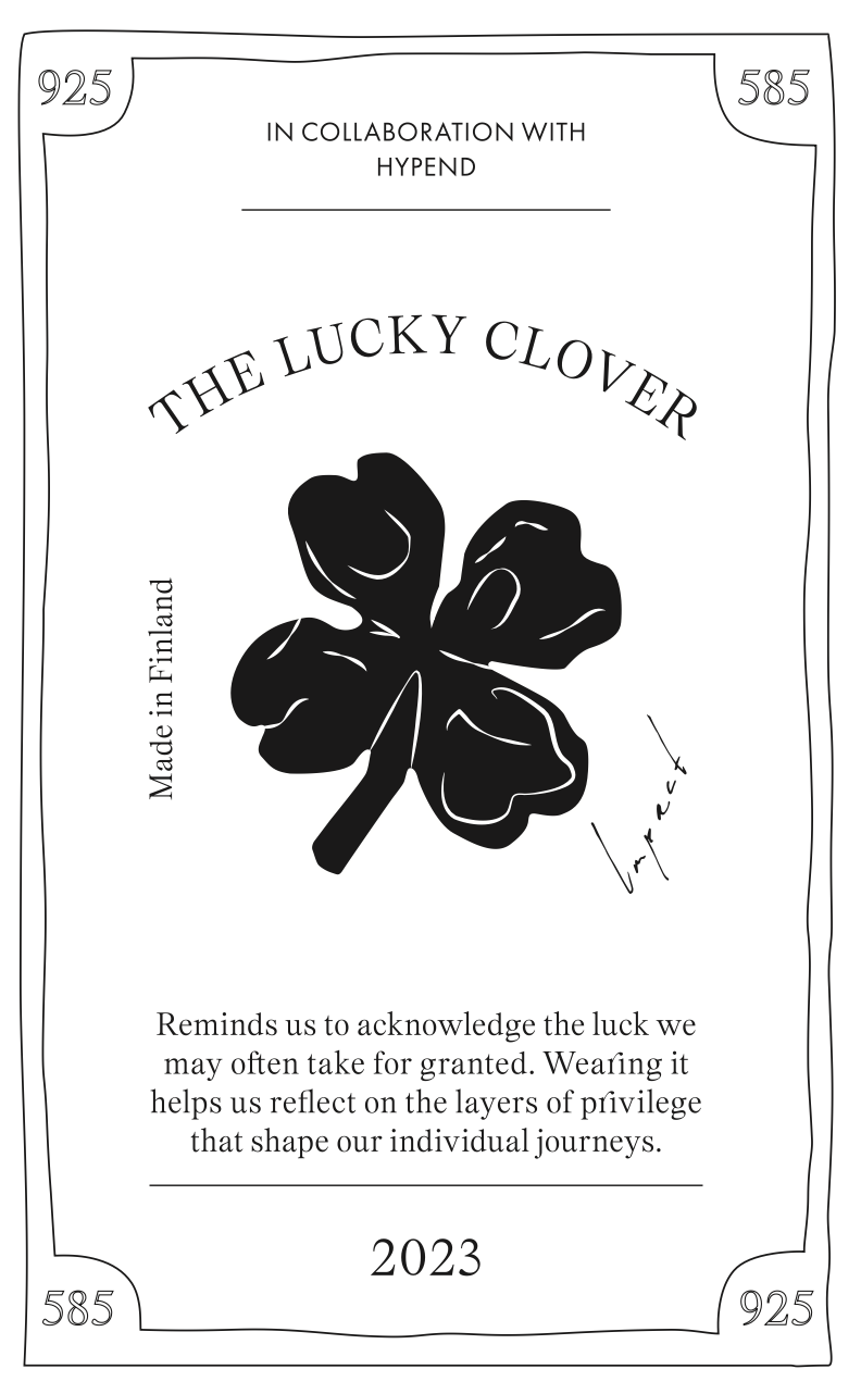 Aida x Hypend Lucky Clover Mini Silver