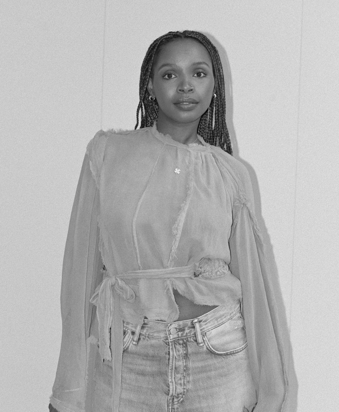 Aida x Hypend Lucky Clover Necklace Silver