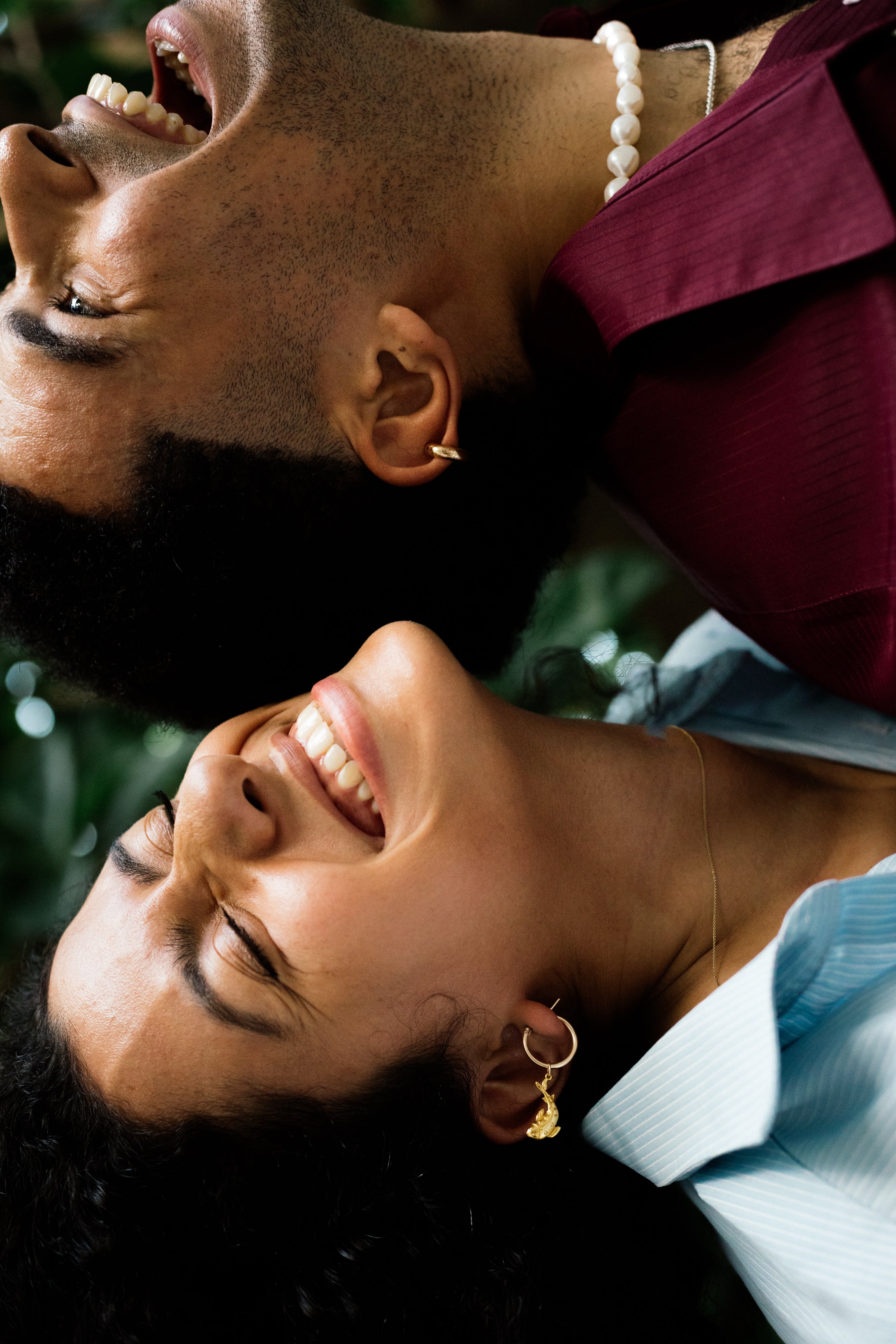 Aida x Dora Dalila Cheffi Kissing Fish Earrings