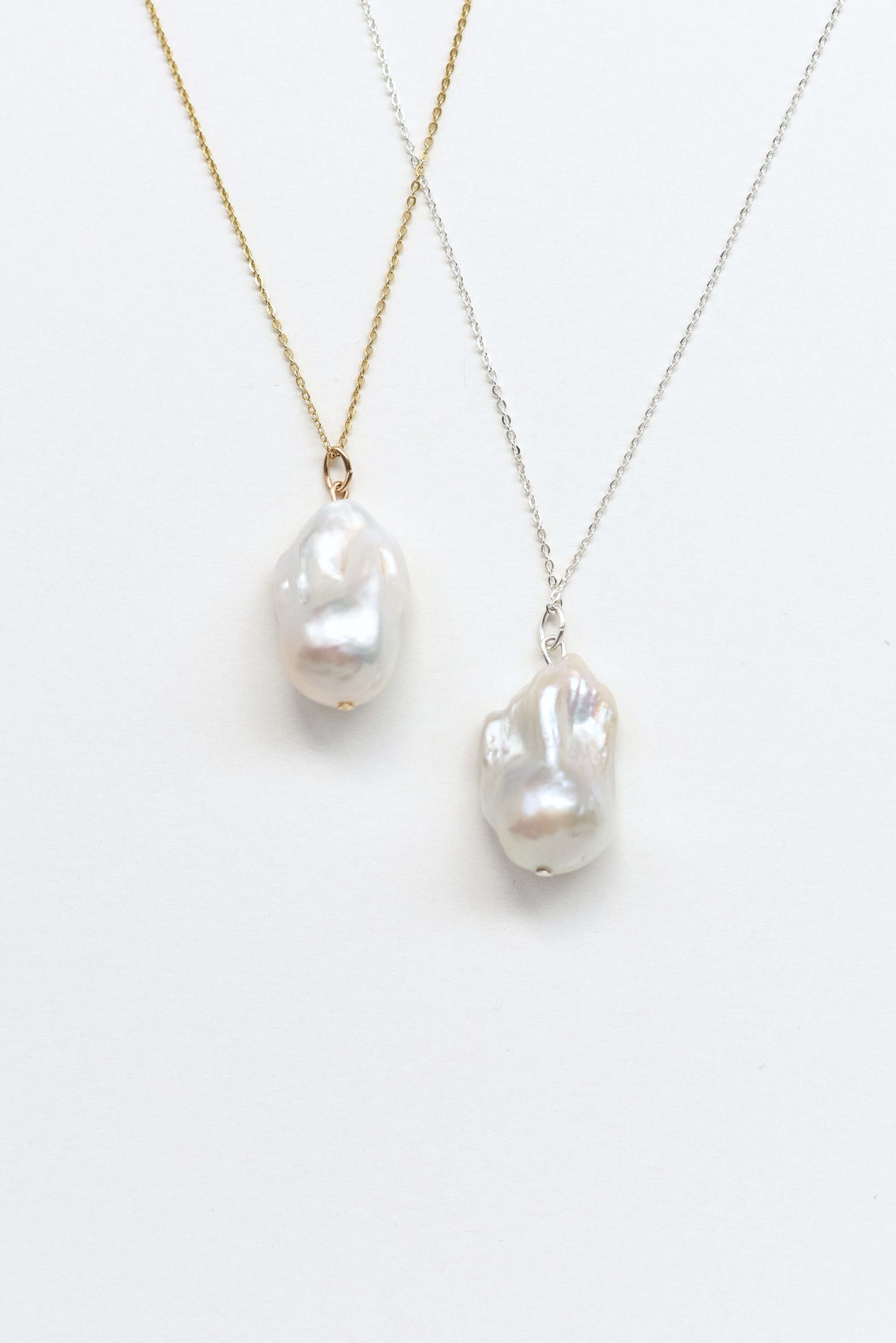 Baroque Pearl Pendant Necklace