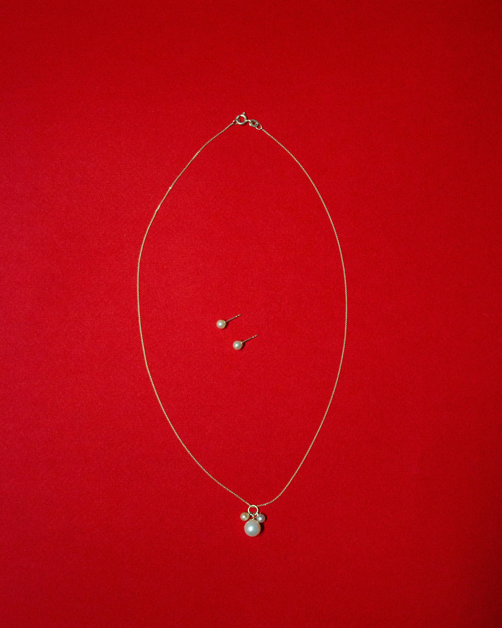 Gift Set of Guardian Necklace and Mini Studs