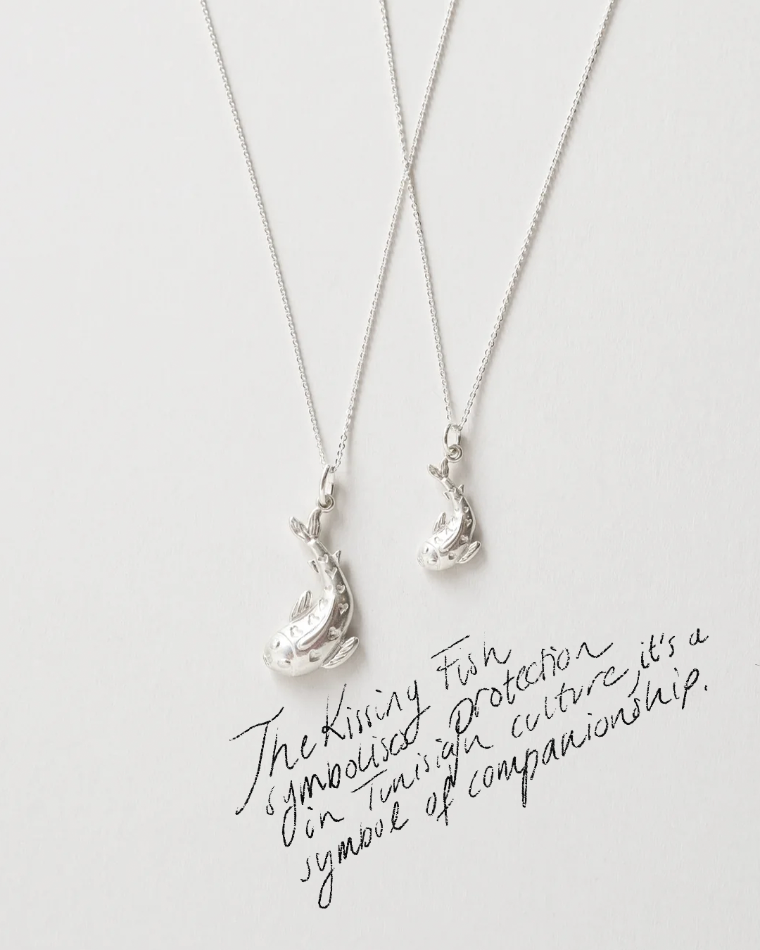 The Little Kissing Fish Silver