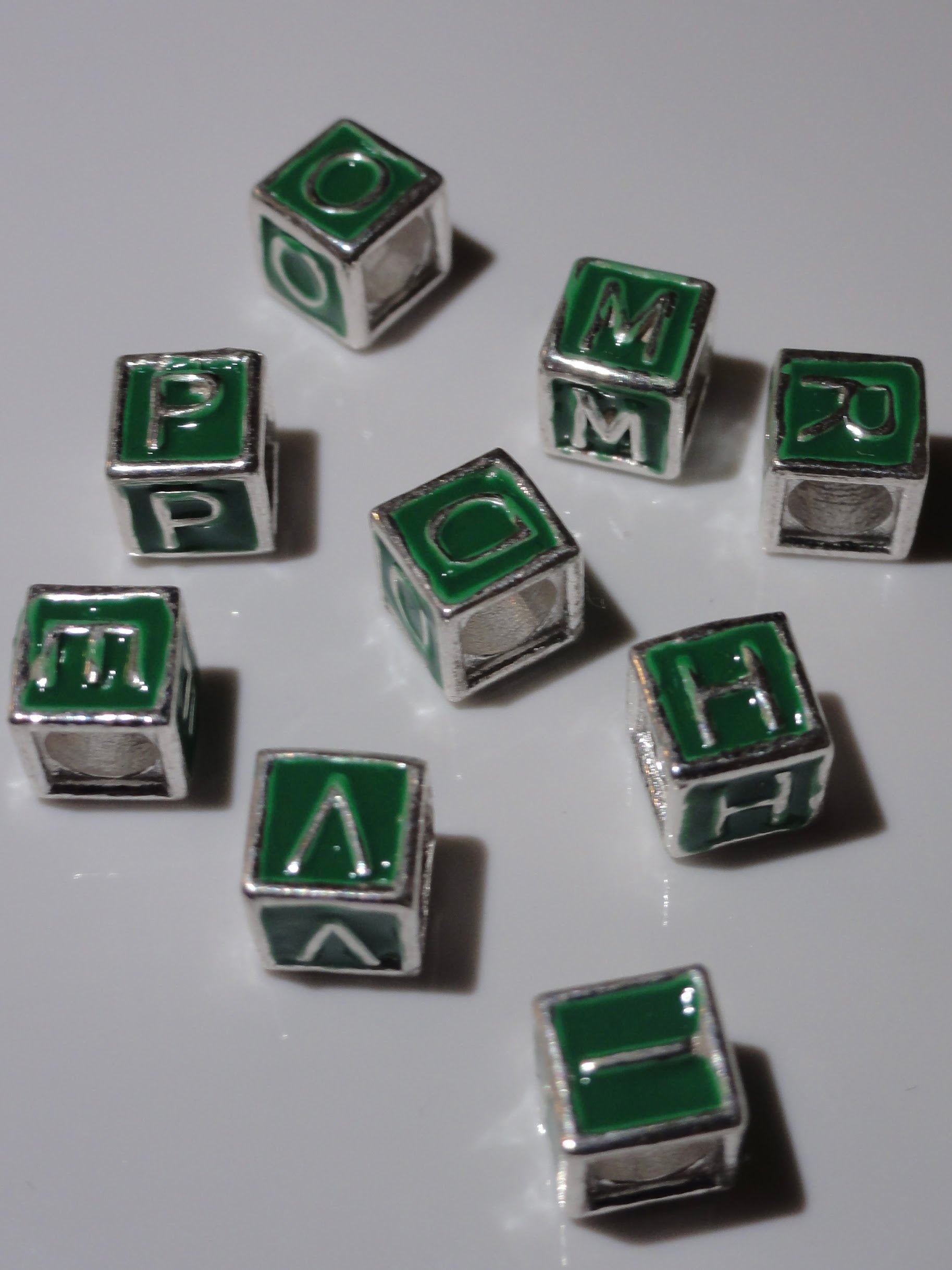 Letter Necklace with pearls