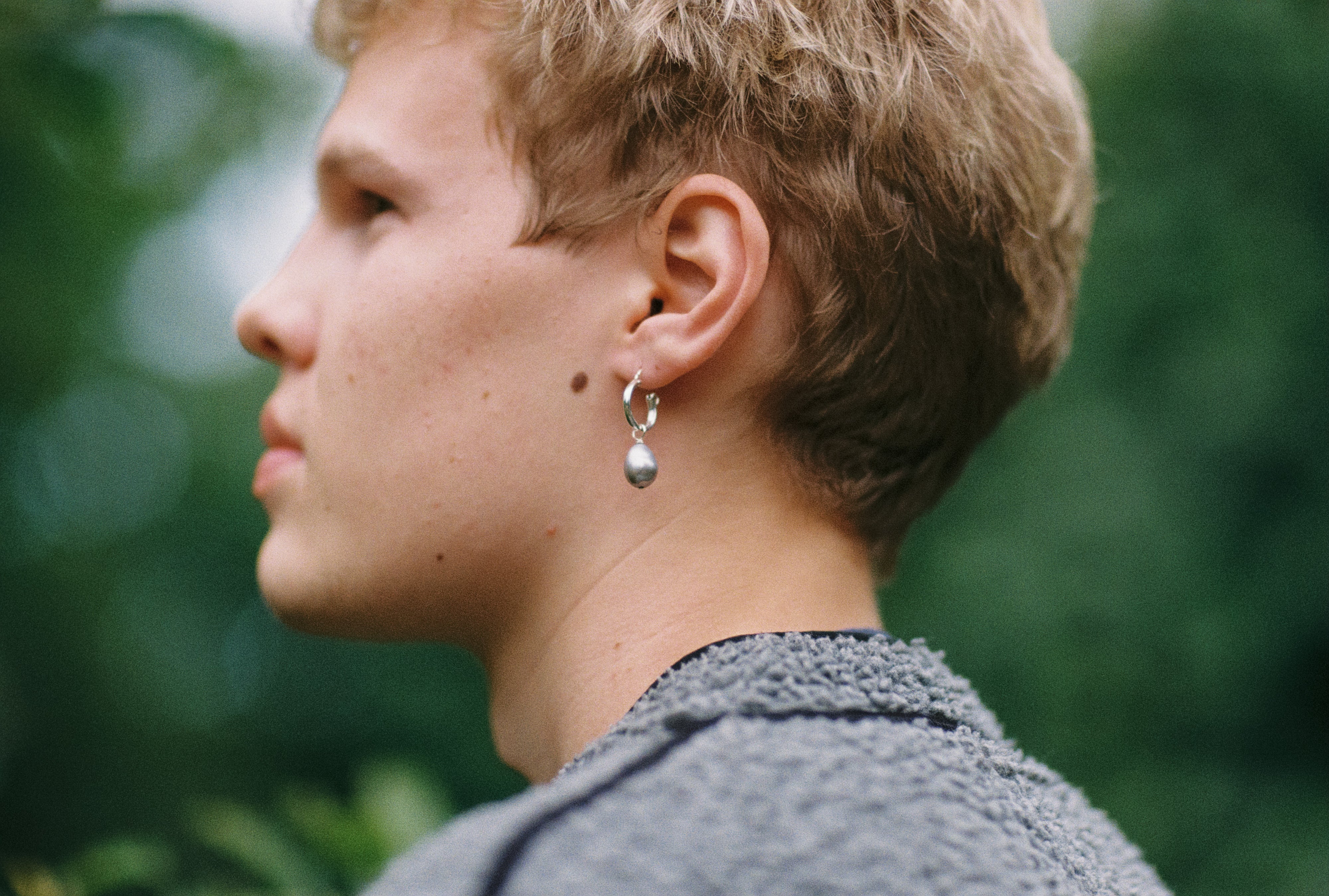 Darya Earrings Dusty Blue