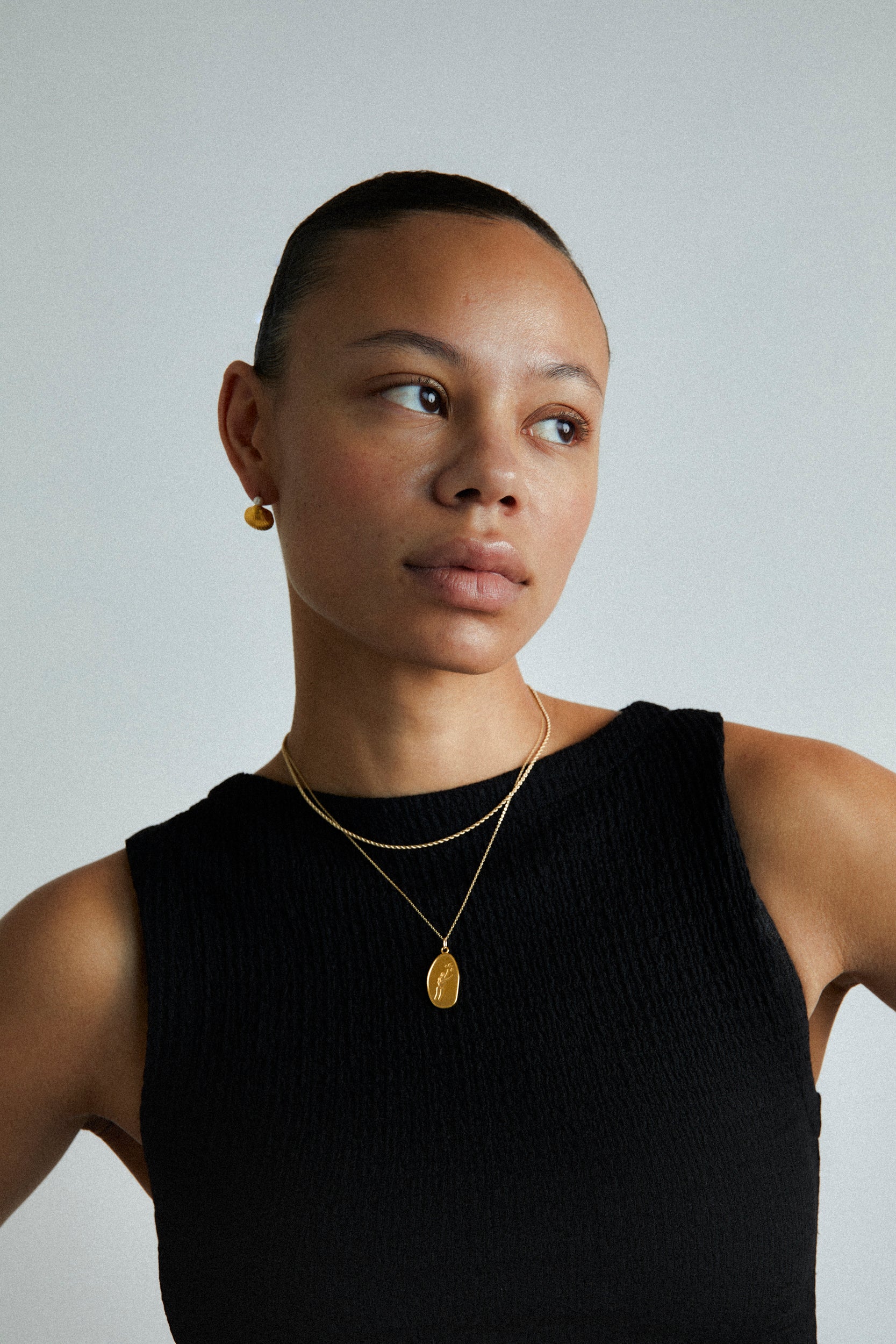 Seashell Pearl Earrings