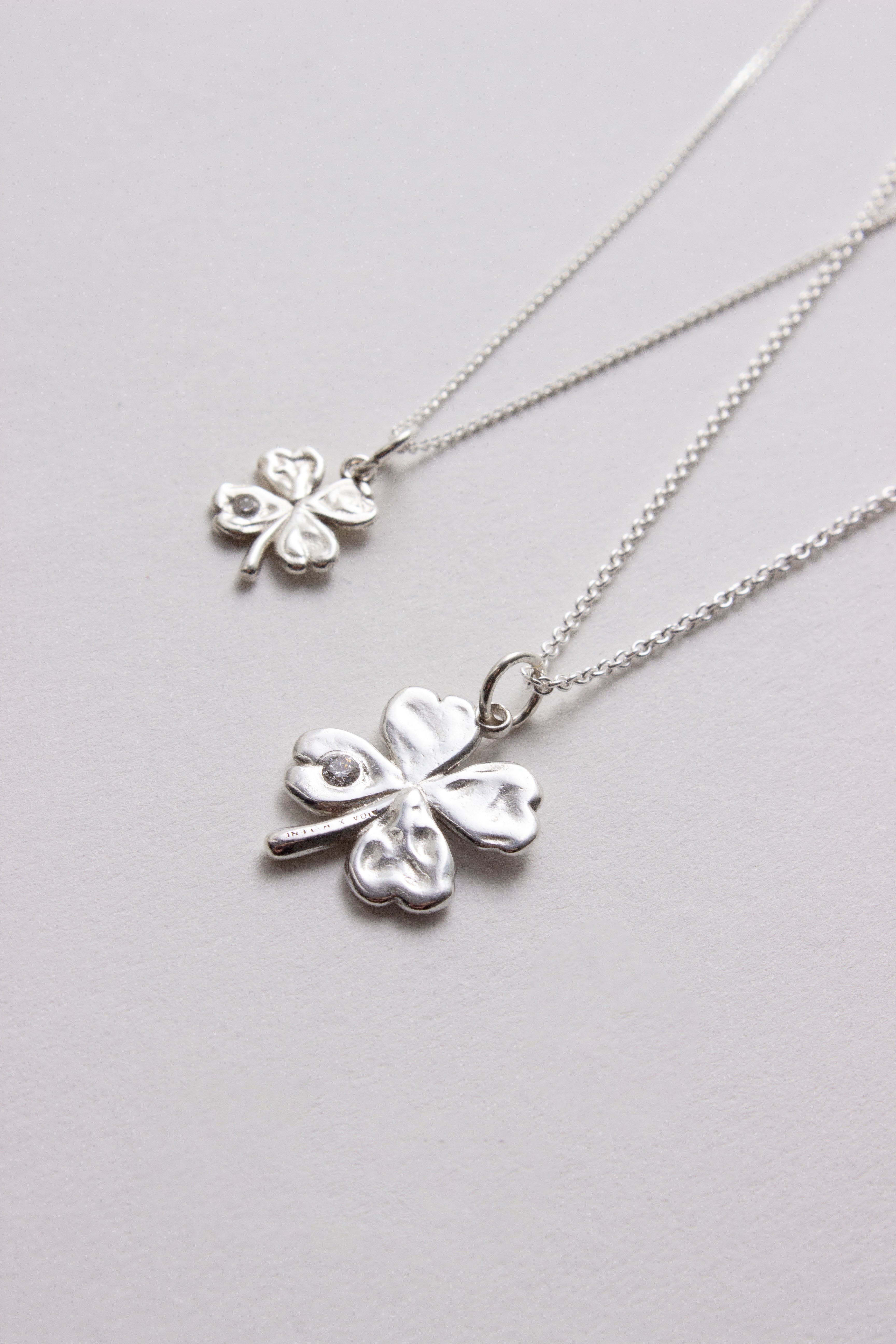 Aida Lucky Clover with diamond