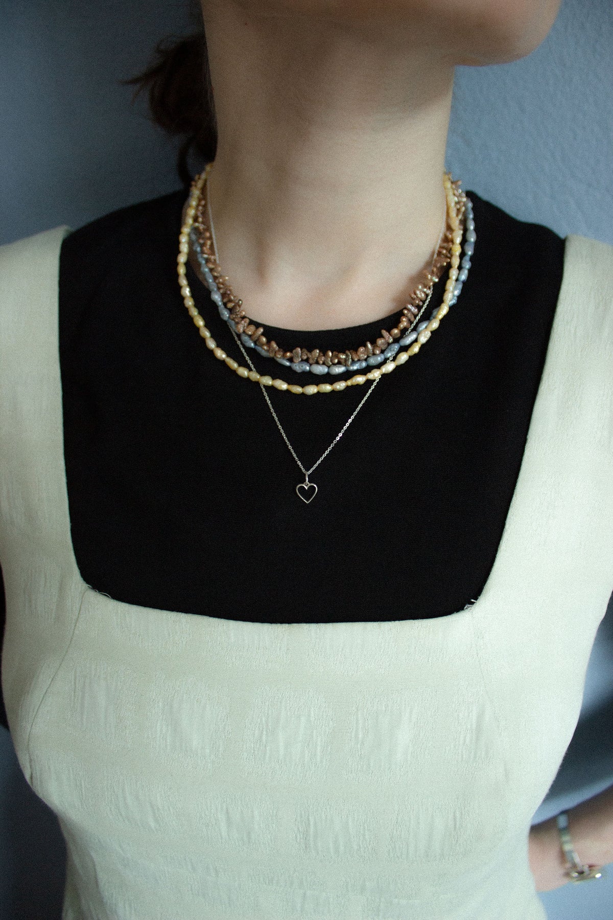 Archive Sale Necklace 13 (vintage bon bon pearls)