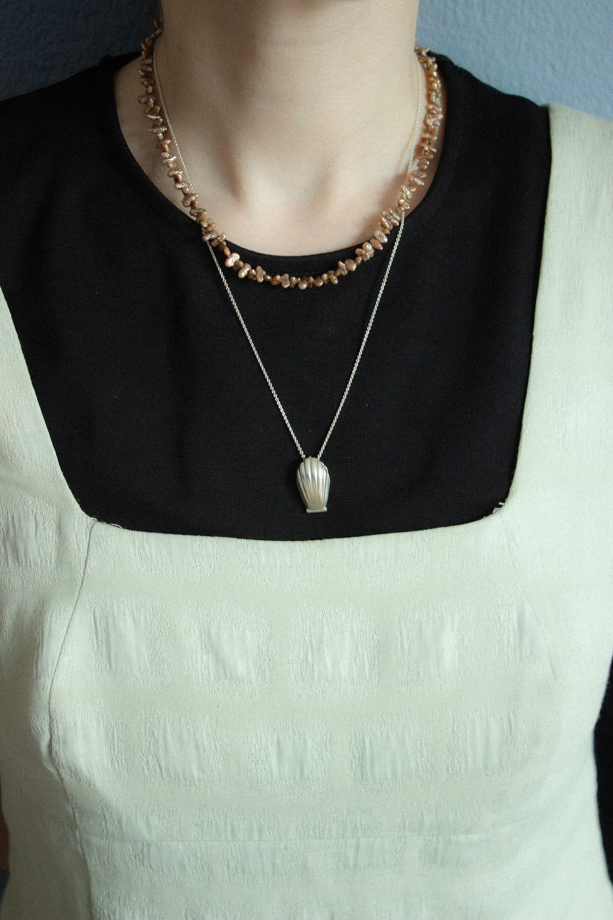 Archive Sale Necklace 13 (vintage bon bon pearls)