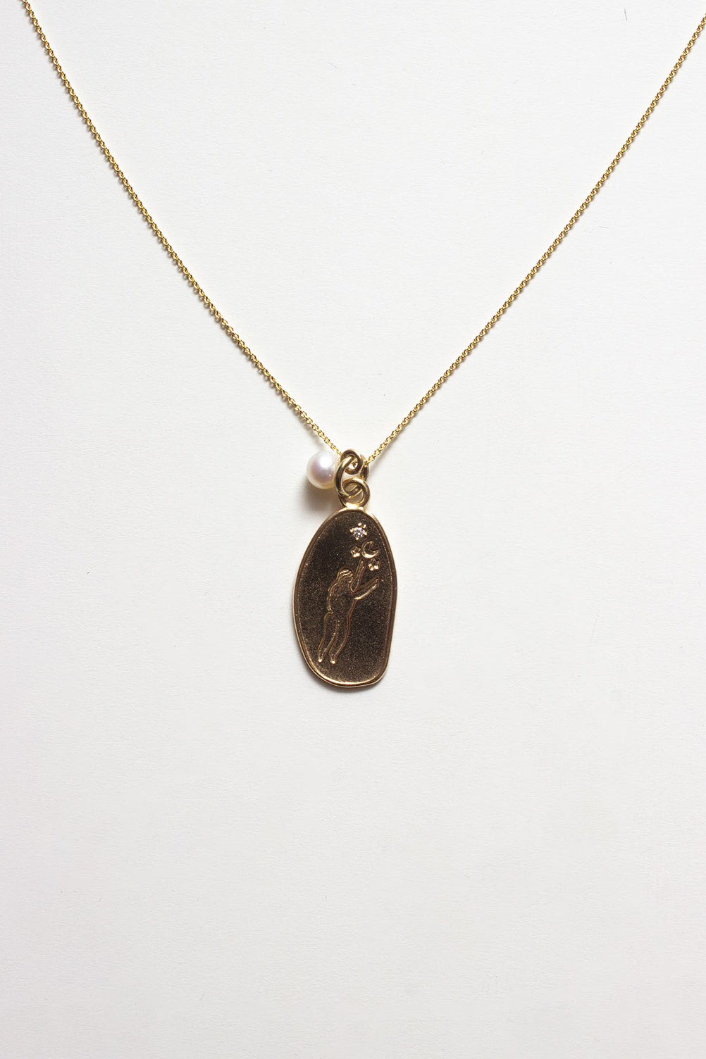 Dream Amulet Mini 14k with diamond
