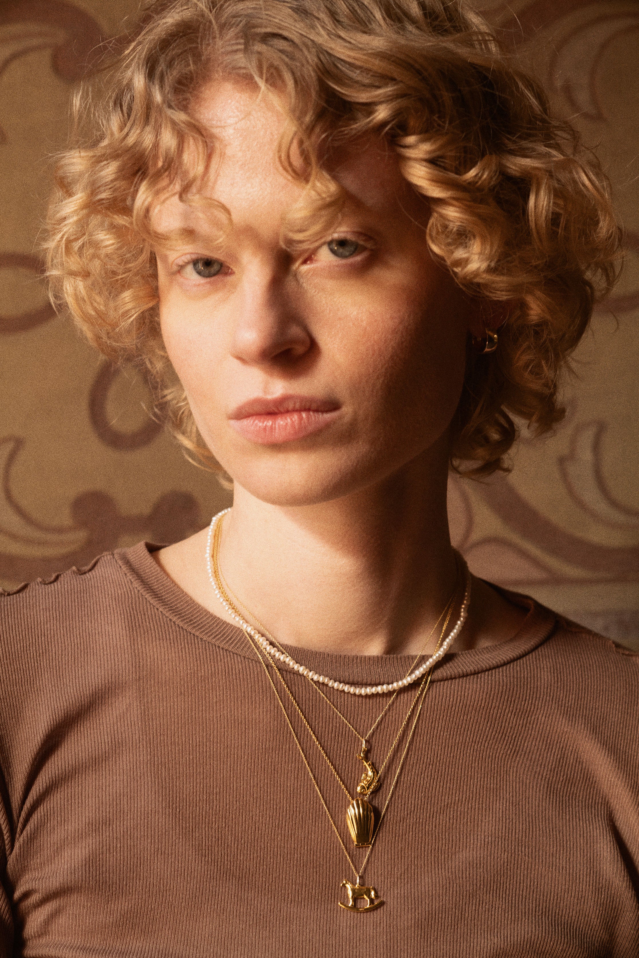 Aida x Dora Dalila Cheffi Kissing Fish Necklace