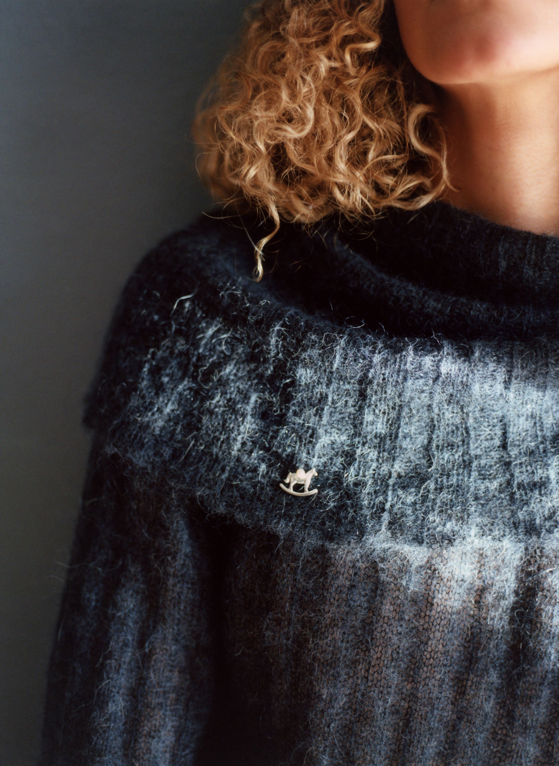 Rocking Horse Brooch