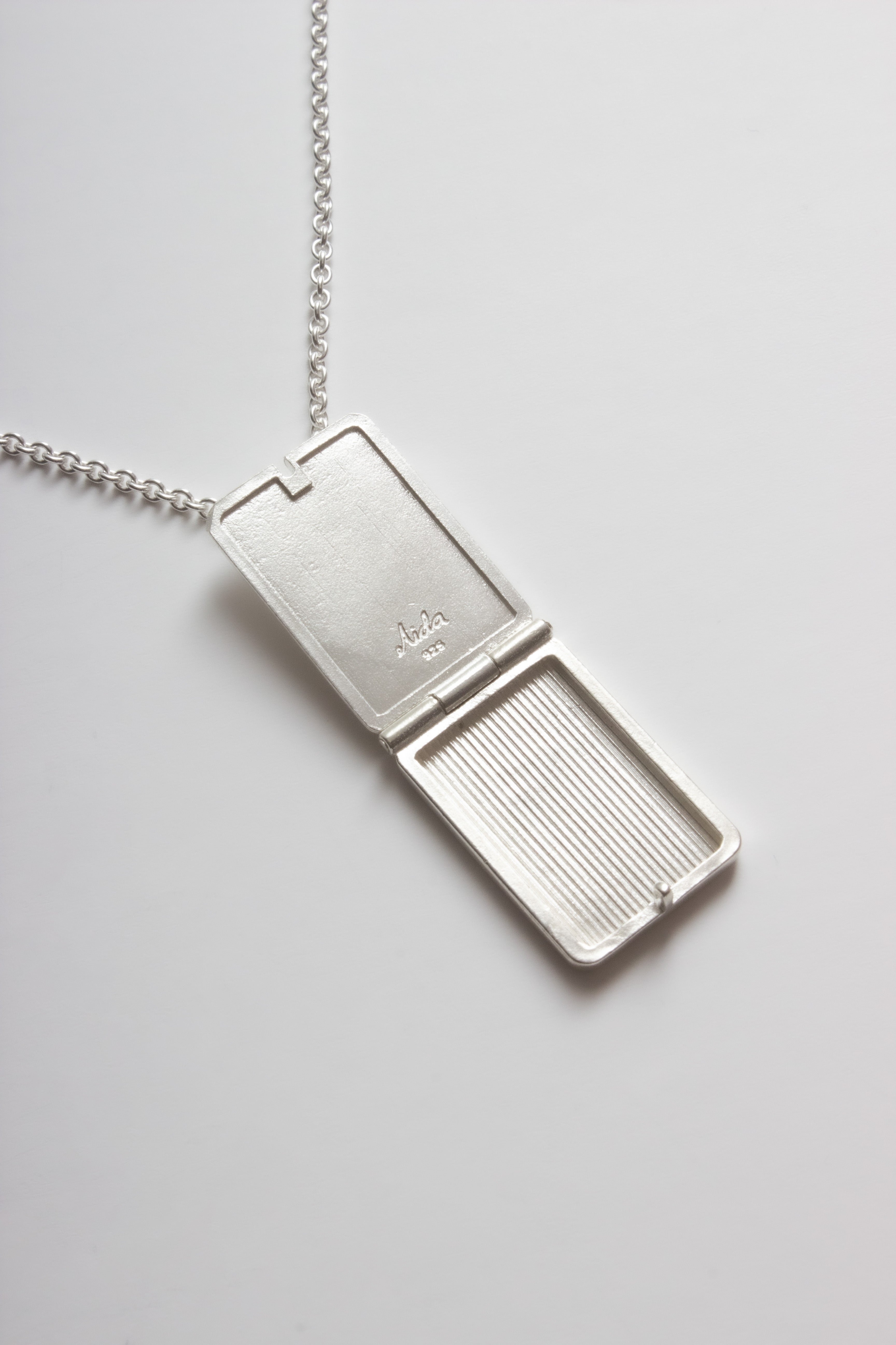 Silver Case Locket